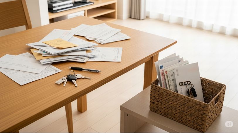 ごちゃごちゃに散らかる原因とその収納方法