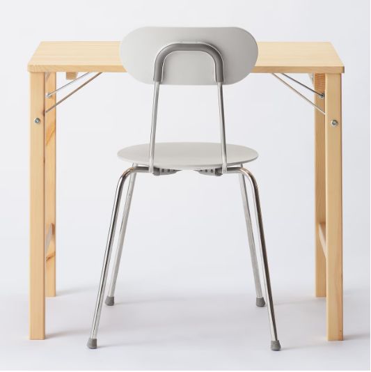 無印良品・パイン材テーブル・折りたたみ式