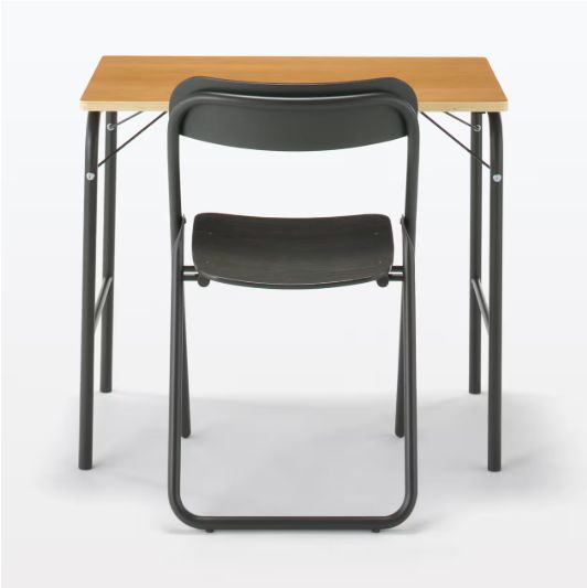 無印良品・スチールパイプテーブル