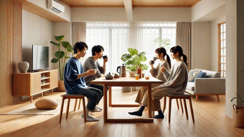 4人サイズでゆったり使うなら？