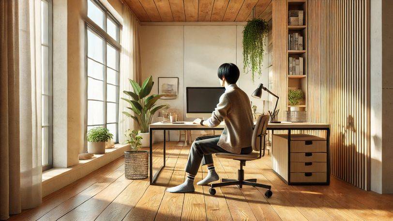 デスクを壁につけない方が良い理由