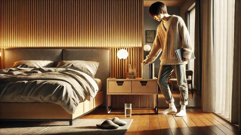 ベッドサイドテーブルの本来の目的