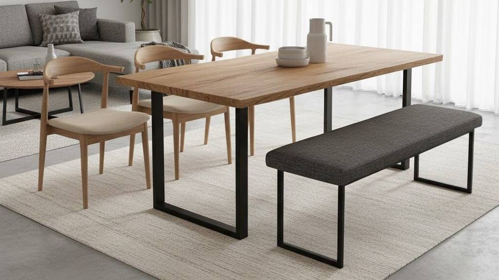 ダイニングテーブルにベンチを置いて失敗した原因と後悔しない選び方