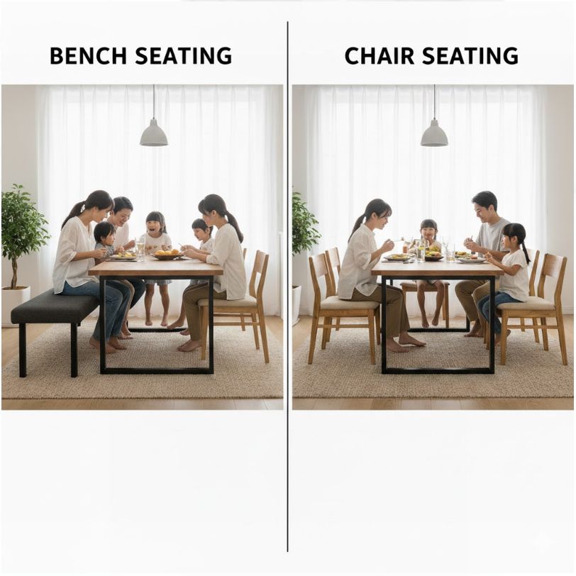 ベンチと椅子どっちがいいか徹底比較