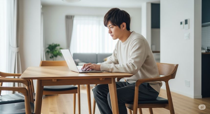 PC作業もするなら奥行も重要になる