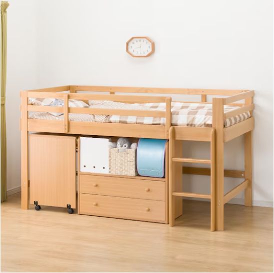 ニトリ・システムベッドデスク (XS01 LBR)