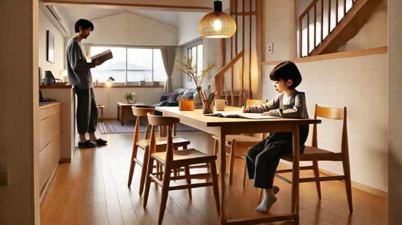 ダイニングテーブルとローテーブルはどっちが子供にとって最適？