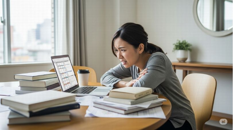 勉強やリモートワークには不向き？