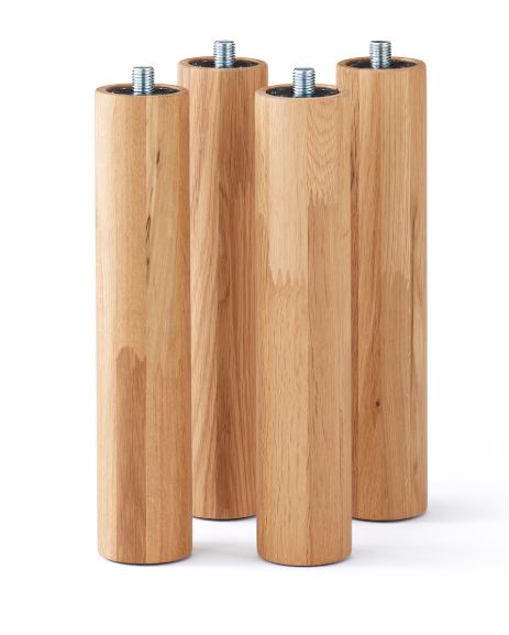 木製テーブル脚4本組
オーク材 高さ35cm用