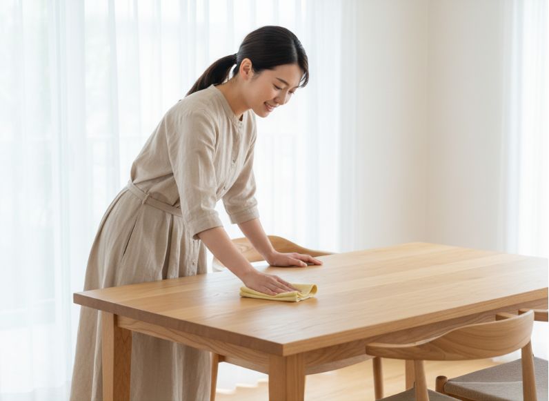 日常のお手入れ方法と使用上の注意点