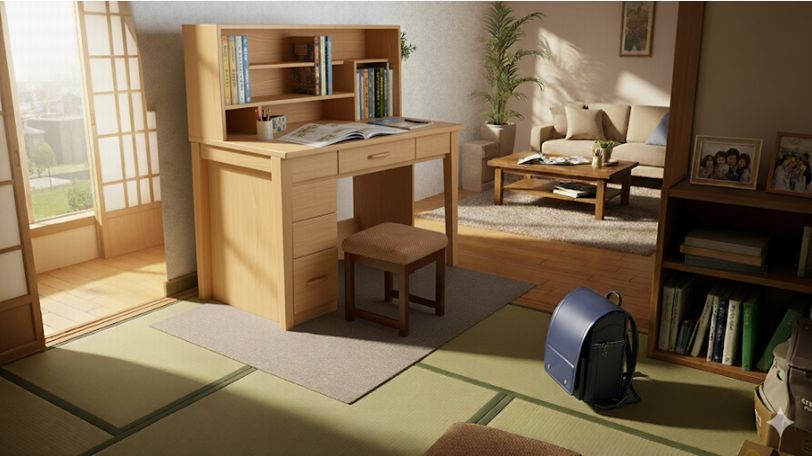 リビング横の和室と勉強部屋の活用法